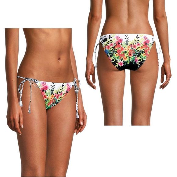 NWT Johnny Was Spring String Bikini Top & Spring String Bikini Bottoms - Picture 10 of 15